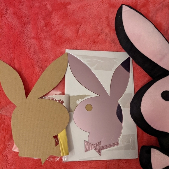 Original 13" vintage Playboy bunny shape mirror - Picture 4 of 8